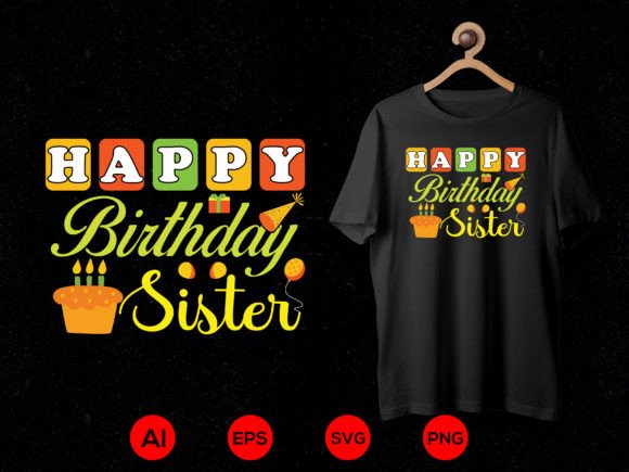Birthday T-shirt Design 09: Graphics & T-Shirt Designs