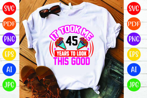 Birthday T Shirt Design: Graphics & T-Shirt Designs
