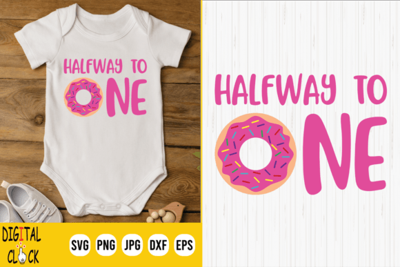 Half Way to One Donut Birthday SVG: Graphics & T-Shirt Designs Review