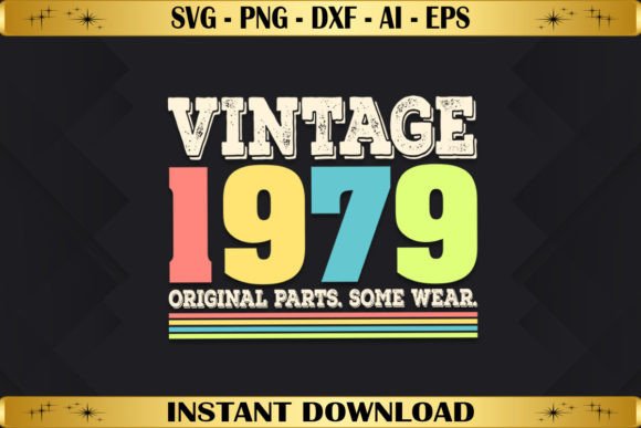 Vintage 1979 Graphics for T-Shirt Designs Review