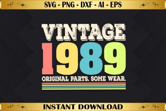 Vintage 1989 Original Parts T-Shirt Graphics Review
