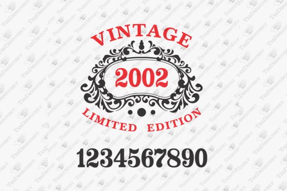Vintage Limited Edition Birthday